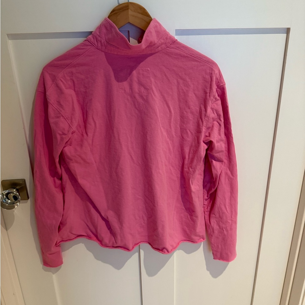 Frank & Eileen Jersey Patrick popover henley pink - small NWOT - Picture 7 of 9